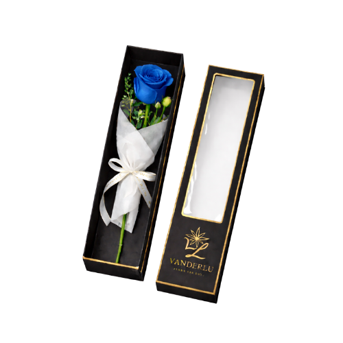 ROSA LARGE BLEU Rose éternelle Large Bleu - Image 1